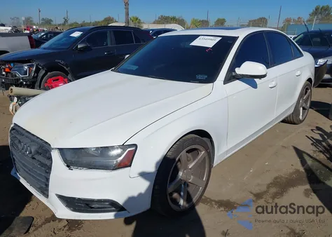 2013 Audi A4 2.0T Premium из США, поврежденный, VIN WAUAFAFL1DA177440